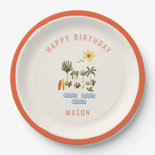 Assiettes en papier pour fête d'anniversaire Summe