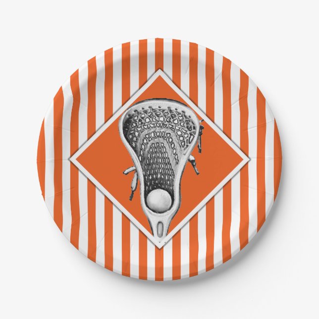 Assiettes en papier pour la fête de l'équipe de cr (Devant)