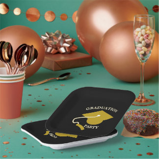 Assiettes en papier pour la fête de remise des dip