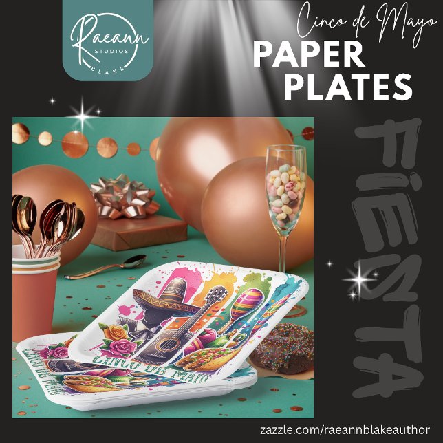 Assiettes en papier pour la fête du Cinco de Mayo (Créateur téléchargé)
