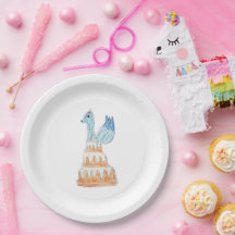 Assiettes en papier pour le 1er anniversaire du re