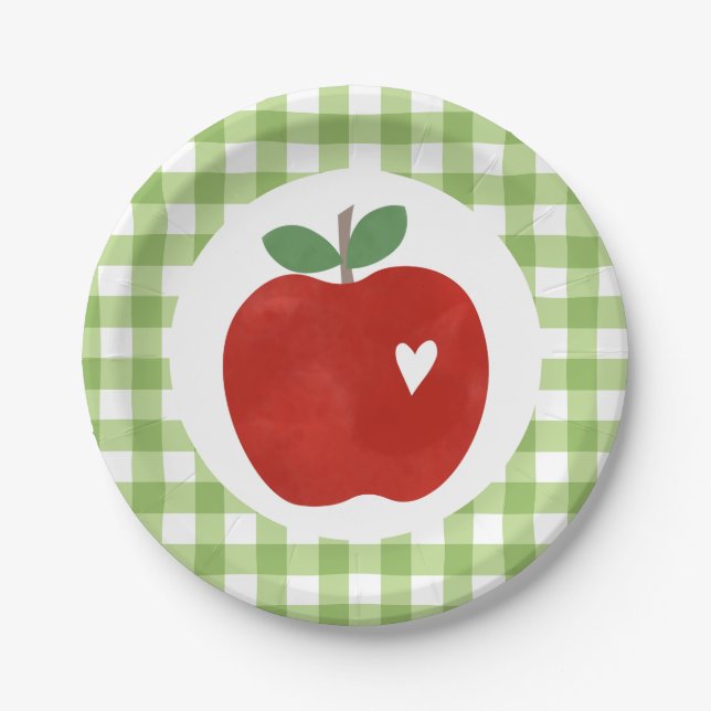 Assiettes en papier pour le premier anniversaire A (Devant)