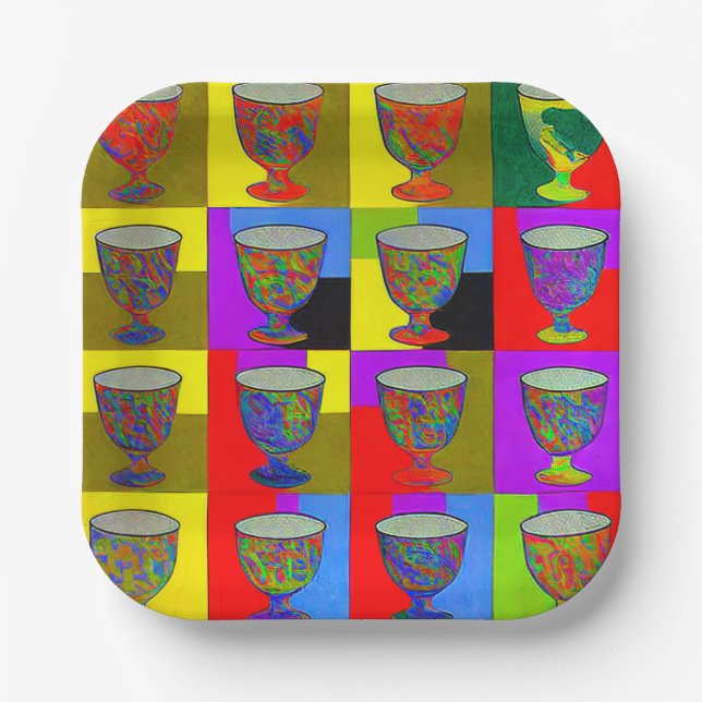 Assiettes en papier pour Pâque (Recto)