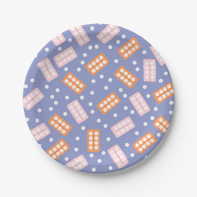 Assiettes en papier pour technicien de pharmacie m (Devant)