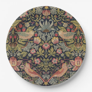 Assiettes en papier William Morris Strawberry Thie