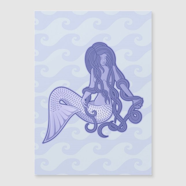 Assis Mermaid bleu (Devant)