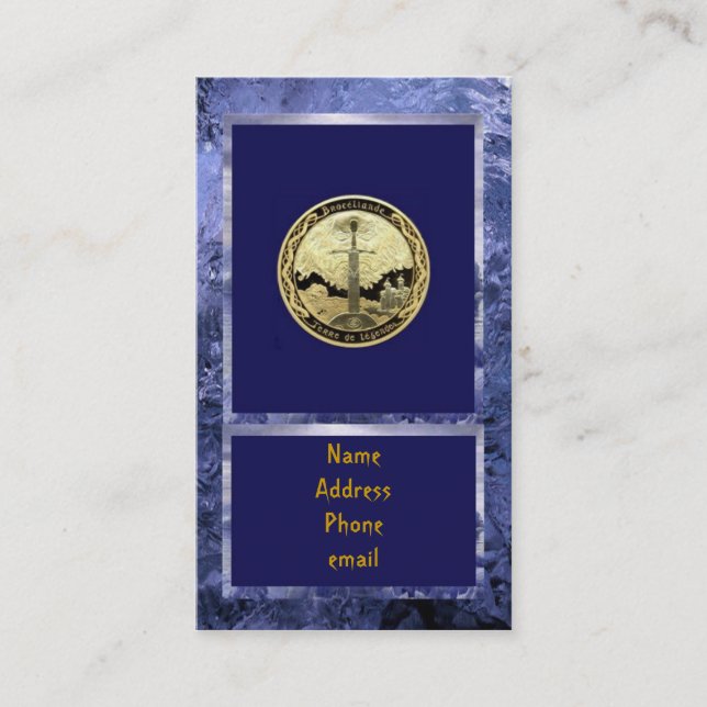 Assistant Camelot Knight King Arthur Carte de visi (Devant)