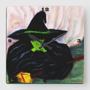 ASSISTANT DE OZ MELTING WITCH CARRÉ WALL HORLOGE
