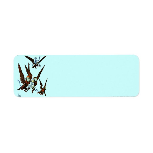 Assistant du Étiquette de adresse Oz (Devant)