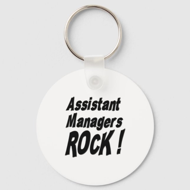 Assistant Managers Rock ! Porte-clés (Recto)