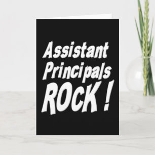 Assistant Principaux Rock ! Carte de voeux