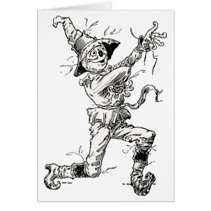 Assistant vintage de Oz Fairy Tales, le Scarecrow