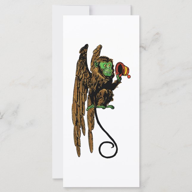 Assistant vintage d'Oz, Casquette de singe volant (Devant)