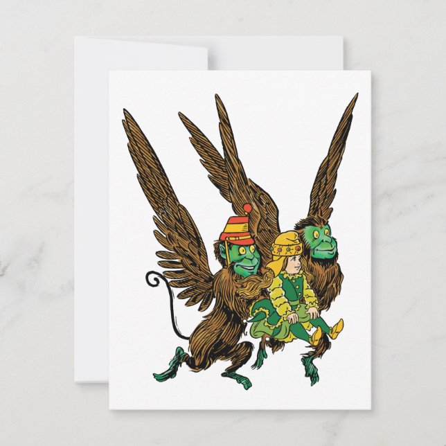 Assistant vintage d'Oz, Dorothy, Singes volants du (Devant)