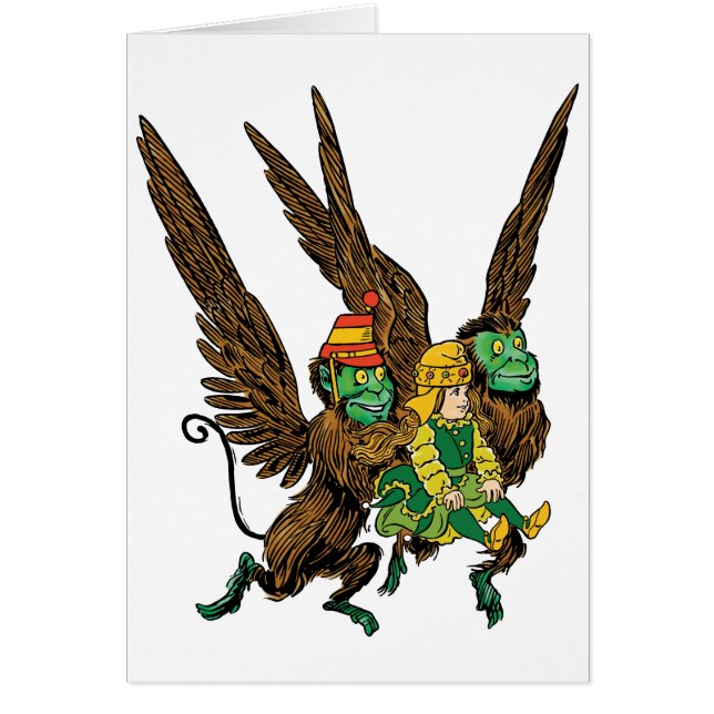 Assistant vintage d'Oz, Dorothy, Singes volants du (Devant)