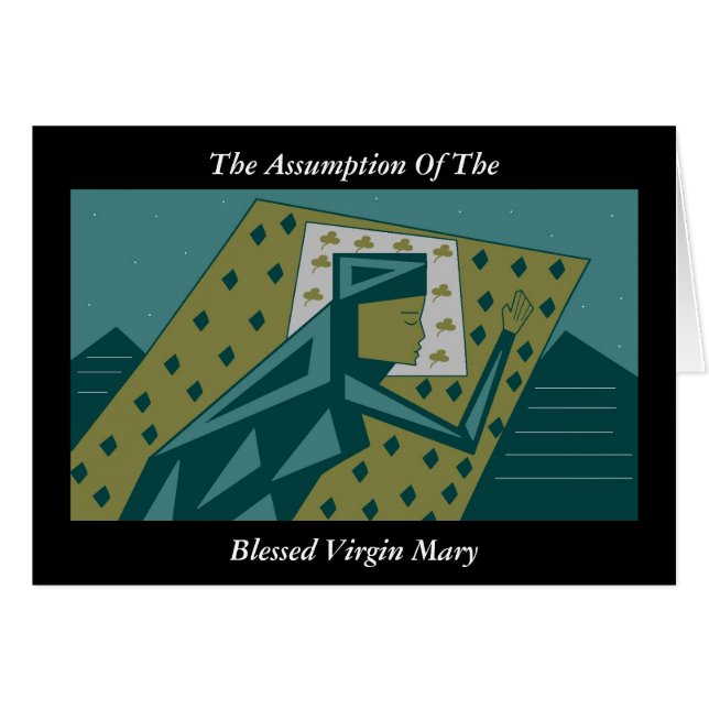Assomption de la Sainte Vierge Marie (Devant horizontal)