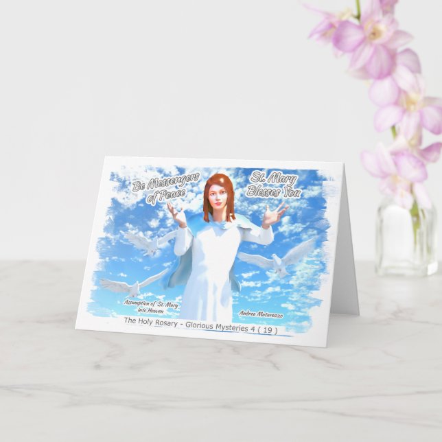 Assomption de Sainte Marie dans le Ciel 2 Carte pl (Orchidée)