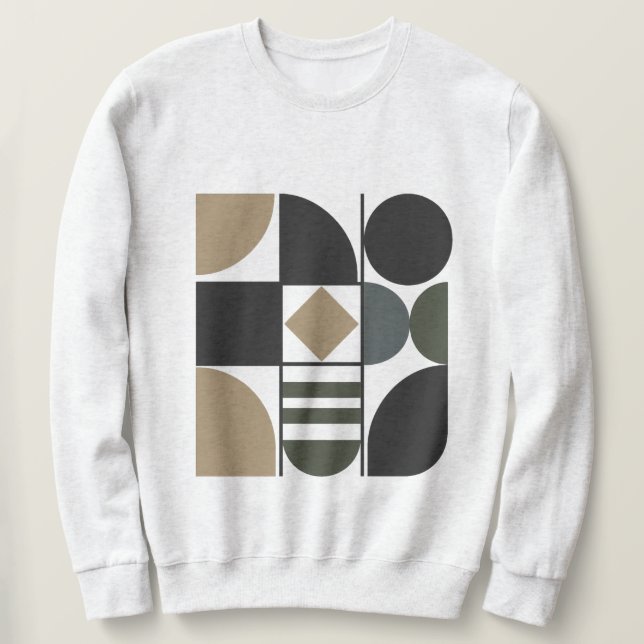 Assorted Shapes Men's Sweatshirt (Design devant)