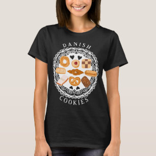 assortiment de t-shirts de biscuits danois sur noi