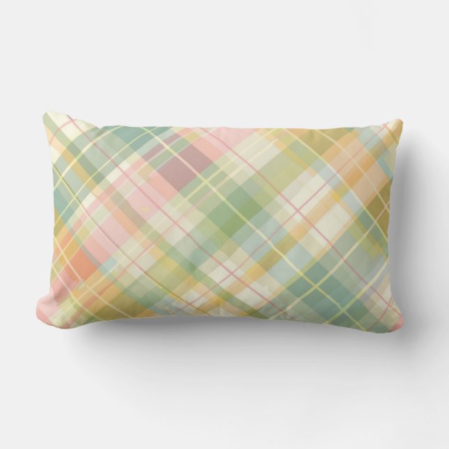 {astel Plaid Thlow Oreiller (Recto)