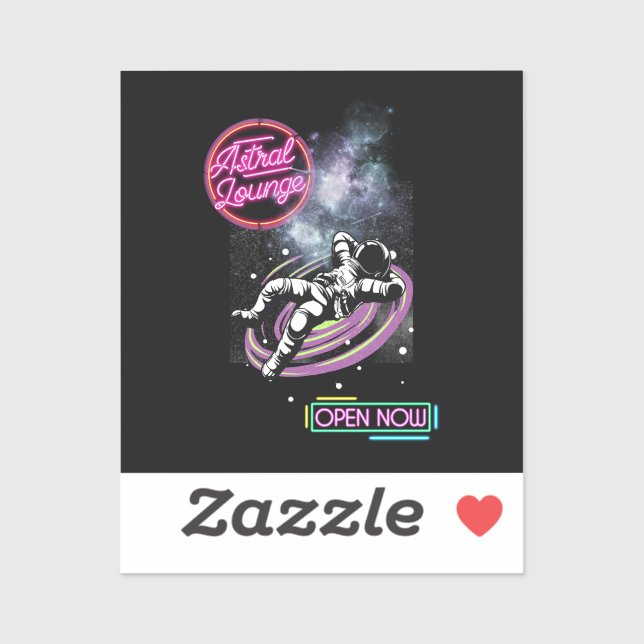 Astral Lounge - Sticker (Feuille)