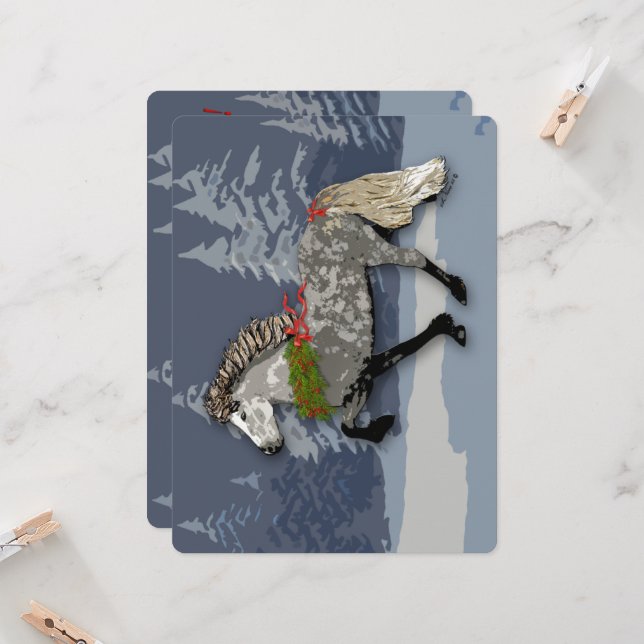 Astrid pour les vacances Beau cheval islandais (Devant/Arrière en situation)