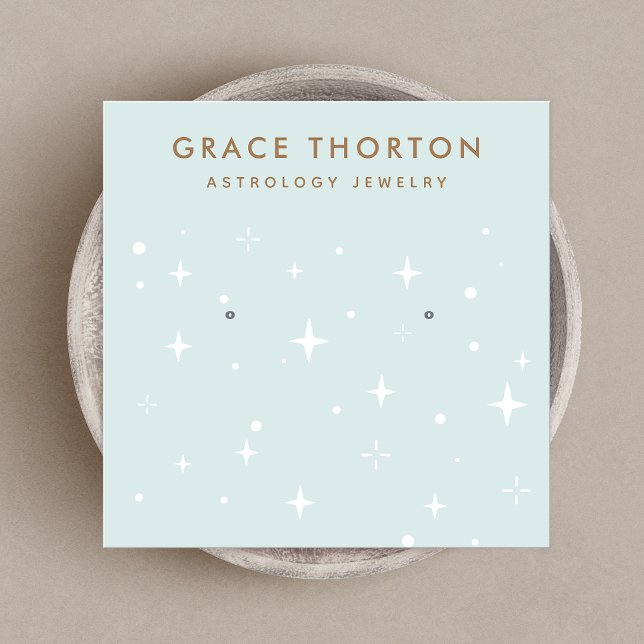 Astrologie Étoiles Écoutant une carte d'affichage  (Créateur téléchargé)