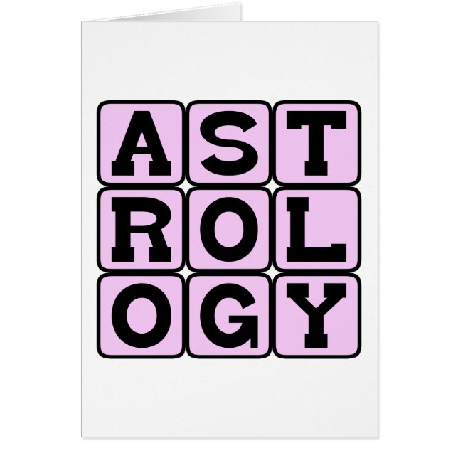 Astrologie, Étude des Signes du Zodiaque (Devant)