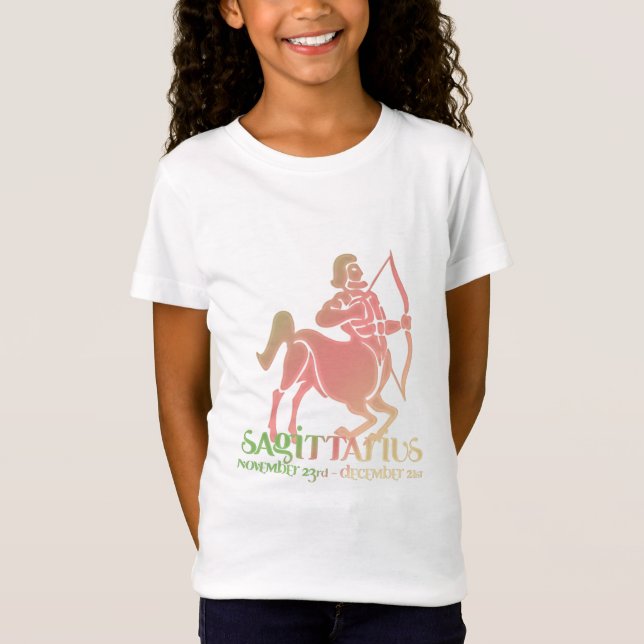 Astrologie Sagittaire Zodiac d1 T-shirt (Devant)