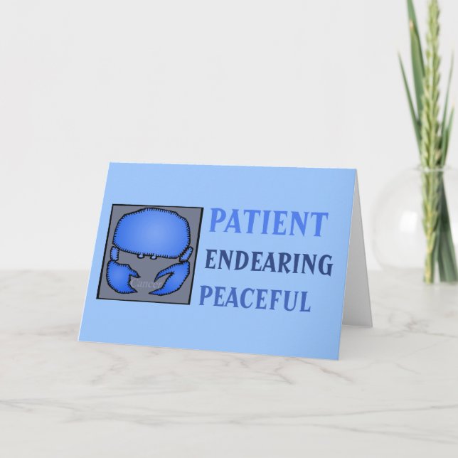 Astrologie Zodiac Cancer Signal Anniversaire Carte (Devant)