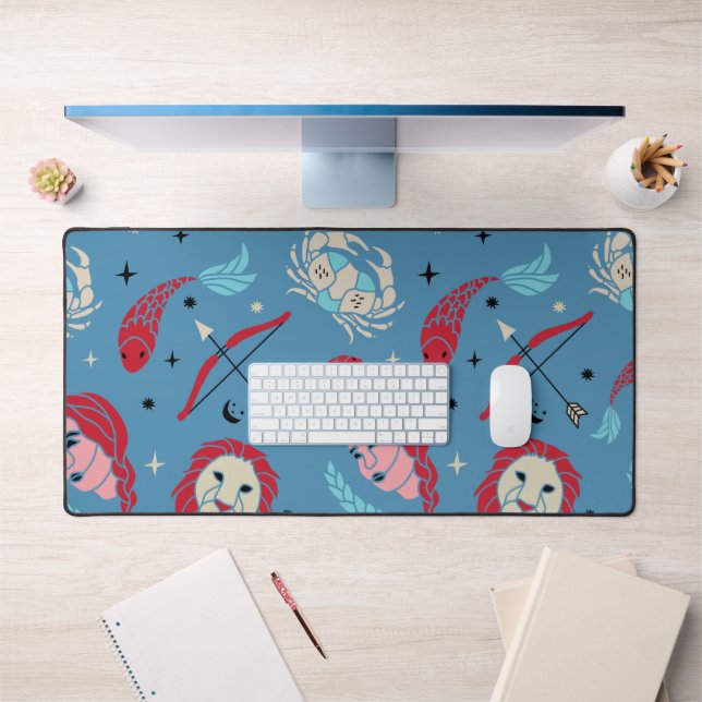Astrologie Zodiac Signes bureau Mat (Bureau 1)