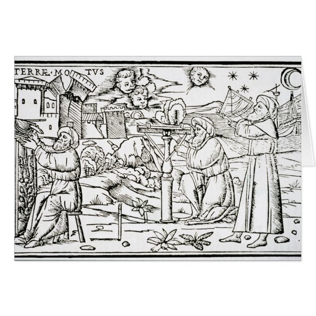Astrologues Arabes, copie d'une illustration de (Devant horizontal)