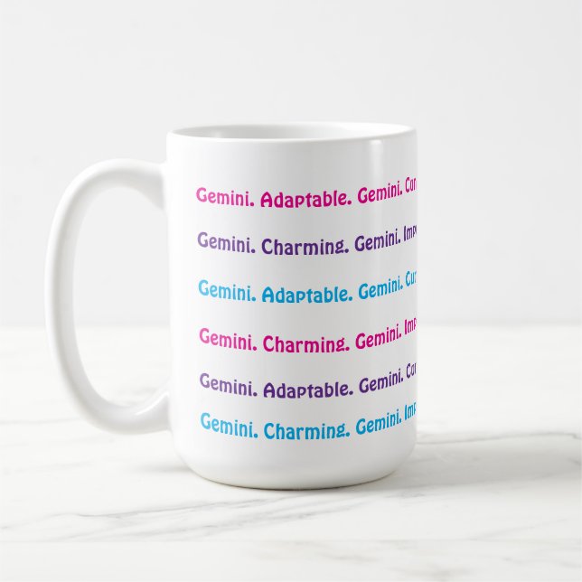 AstroloME Gemini Mug café (Gauche)