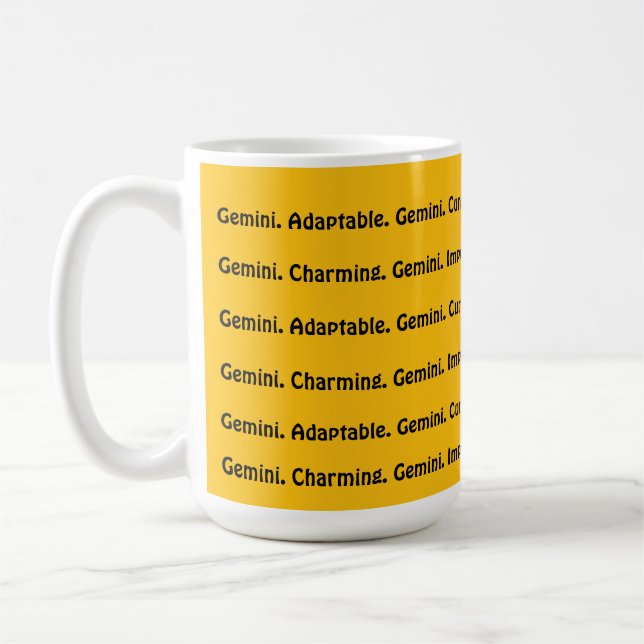 AstroloME Gemini Mug café (Gauche)