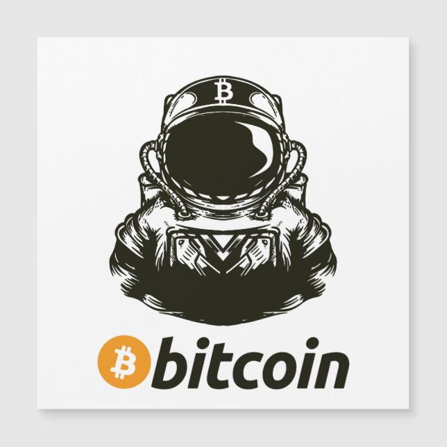 Astronaut BITCOIN-Crypto (Devant)