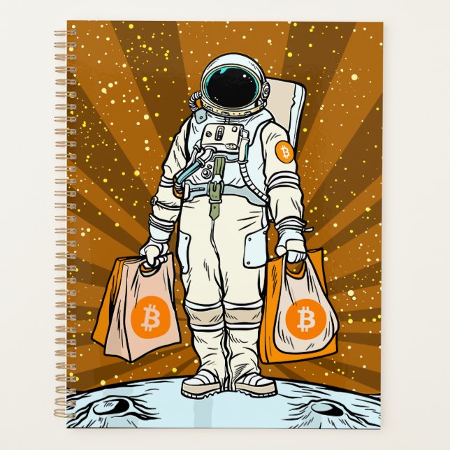 Astronaut BITCOIN-HODL-Crypto (Devant)