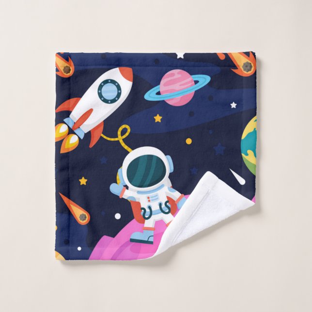 Astronaut in Space (Gant de toilette)