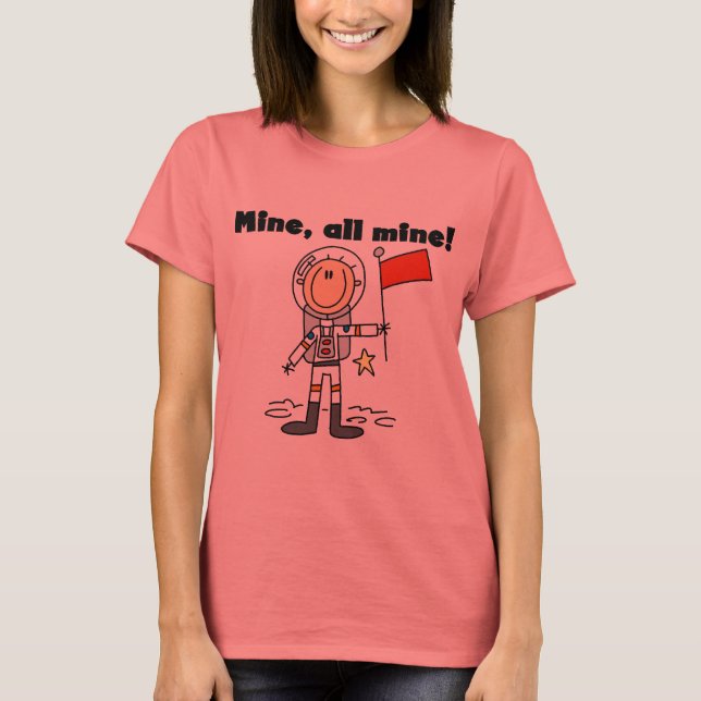 Astronaut Mine Tous les T-shirts et cadeaux (Devant)