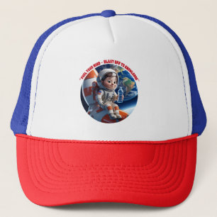 "Astronaut Rocket Space Adventure Casquette
