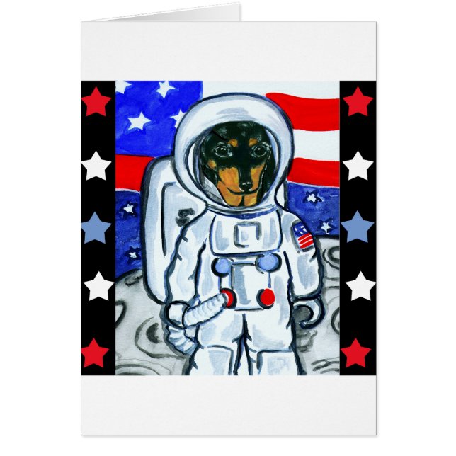 Astronaute dachshund (Devant)