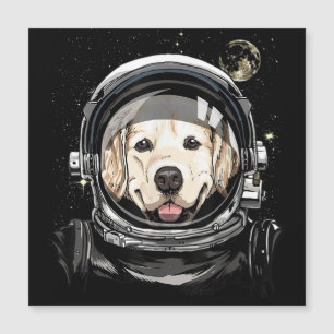 Astronaute De L'Espace Golden Retriever Lover Pet