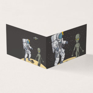 Astronaute et alien