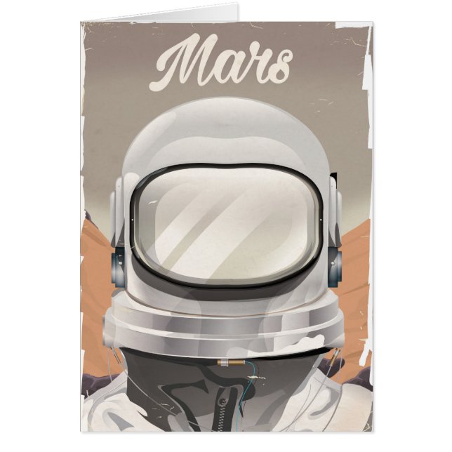 Astronaute Mars Vintage (Devant)