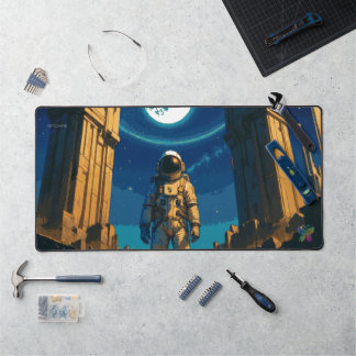 Astronaute sous la porte céleste