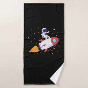 Astronaute sur missile