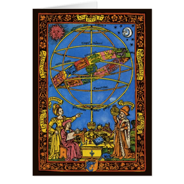Astronome Claudius Ptolemy, Céleste Vintage (Devant)