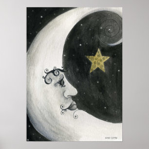 Astronomie - Impression lune
