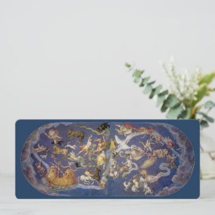 Astronomie Vintage Fresque des Constellations Céle