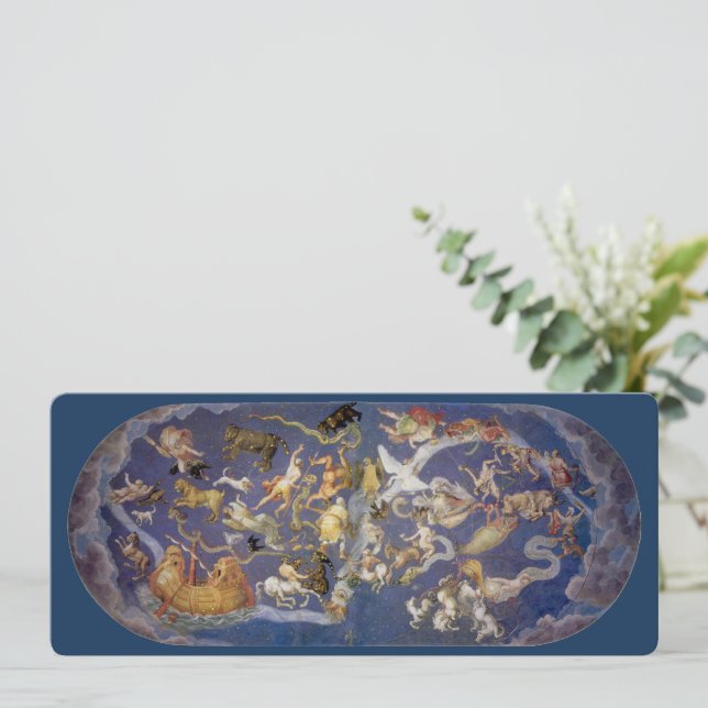 Astronomie Vintage Fresque des Constellations Céle (Debout devant)