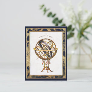 Astronomie vintage, sphère artificielle ou militai